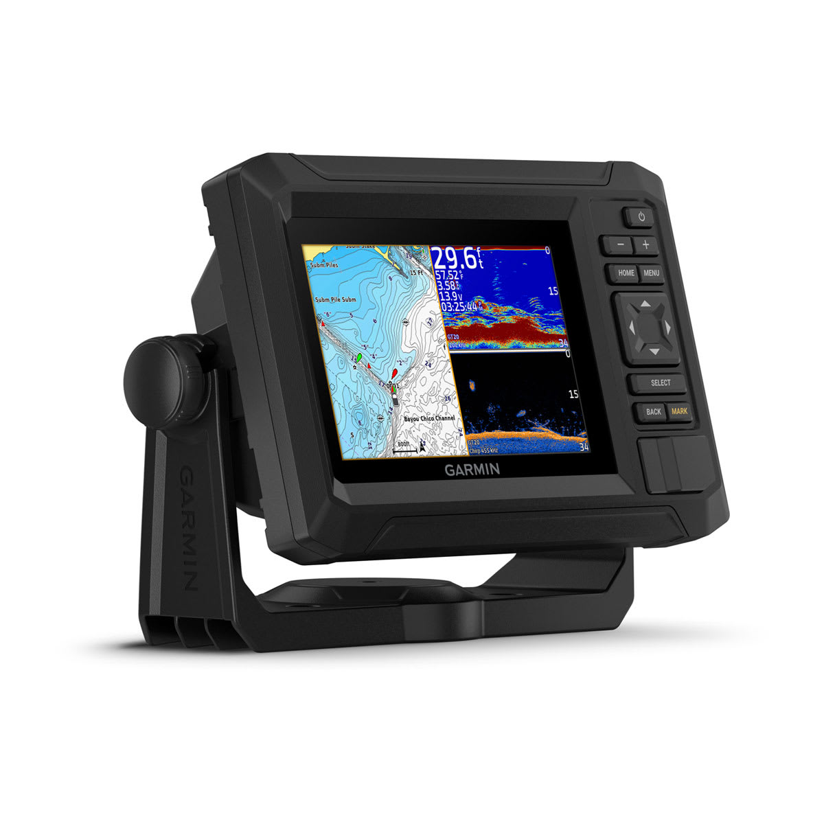 ECHOMAP™ UHD2 5" cv Chartplotters 54cv without Transducer; includes Garmin Navionics+ U.S. Coastal & Great Lakes Mapping
