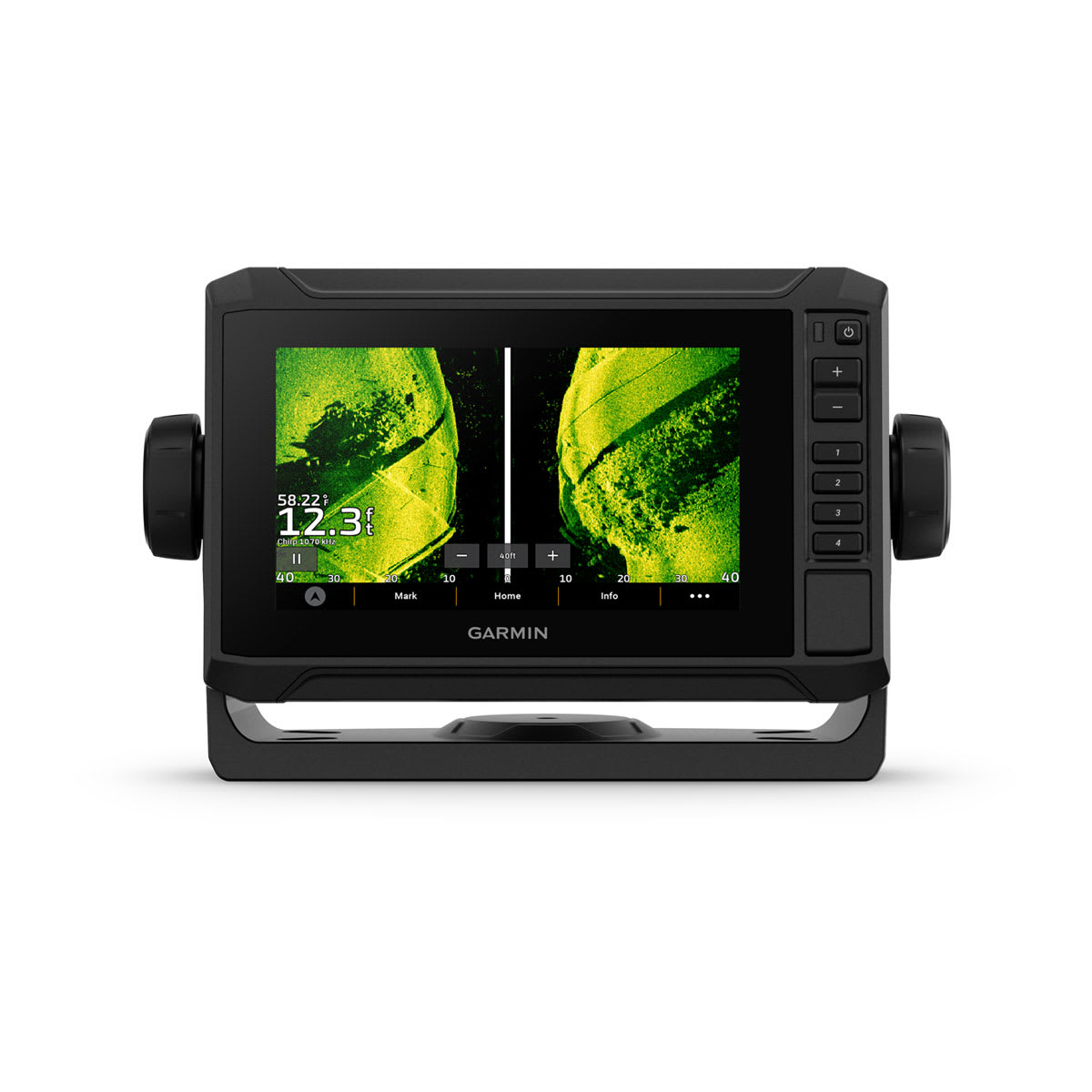 ECHOMAP™ UHD2 6" sv Chartplotters 64sv with GT54UHD-TM Transducer and Garmin Navionics+ U.S. Coastal & Great Lakes Mapping
