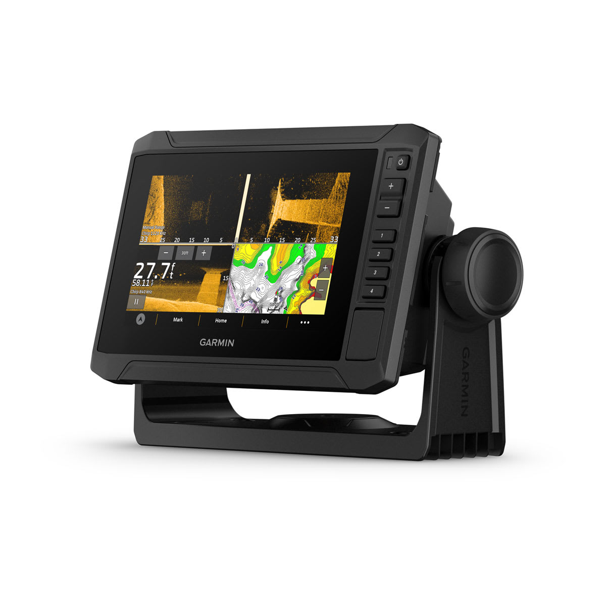 ECHOMAP™ UHD2 6" sv Chartplotters 64sv with GT54UHD-TM Transducer and Garmin Navionics+ U.S. Coastal & Great Lakes Mapping