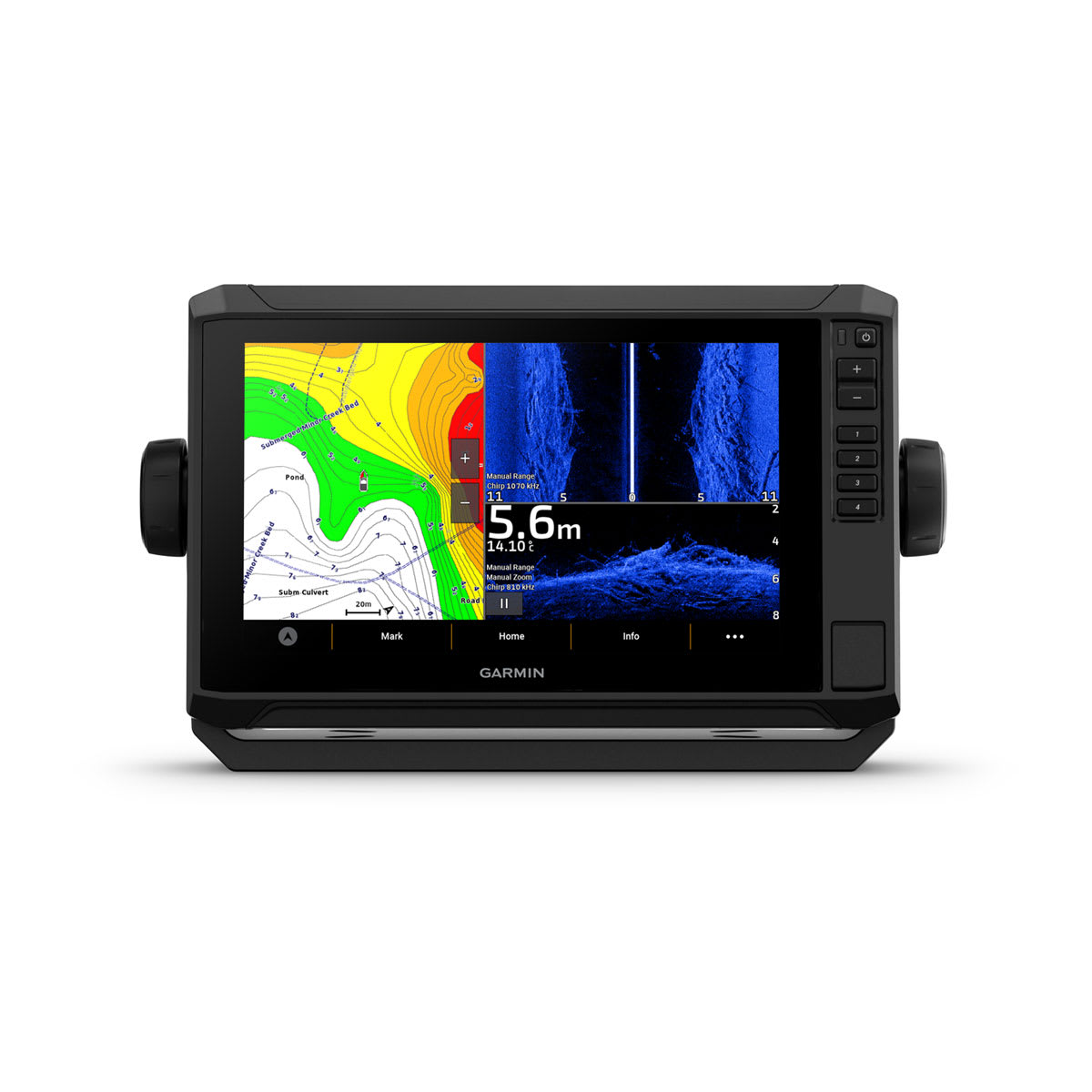 ECHOMAP™ UHD2 9" sv Chartplotters 92sv without Transducer