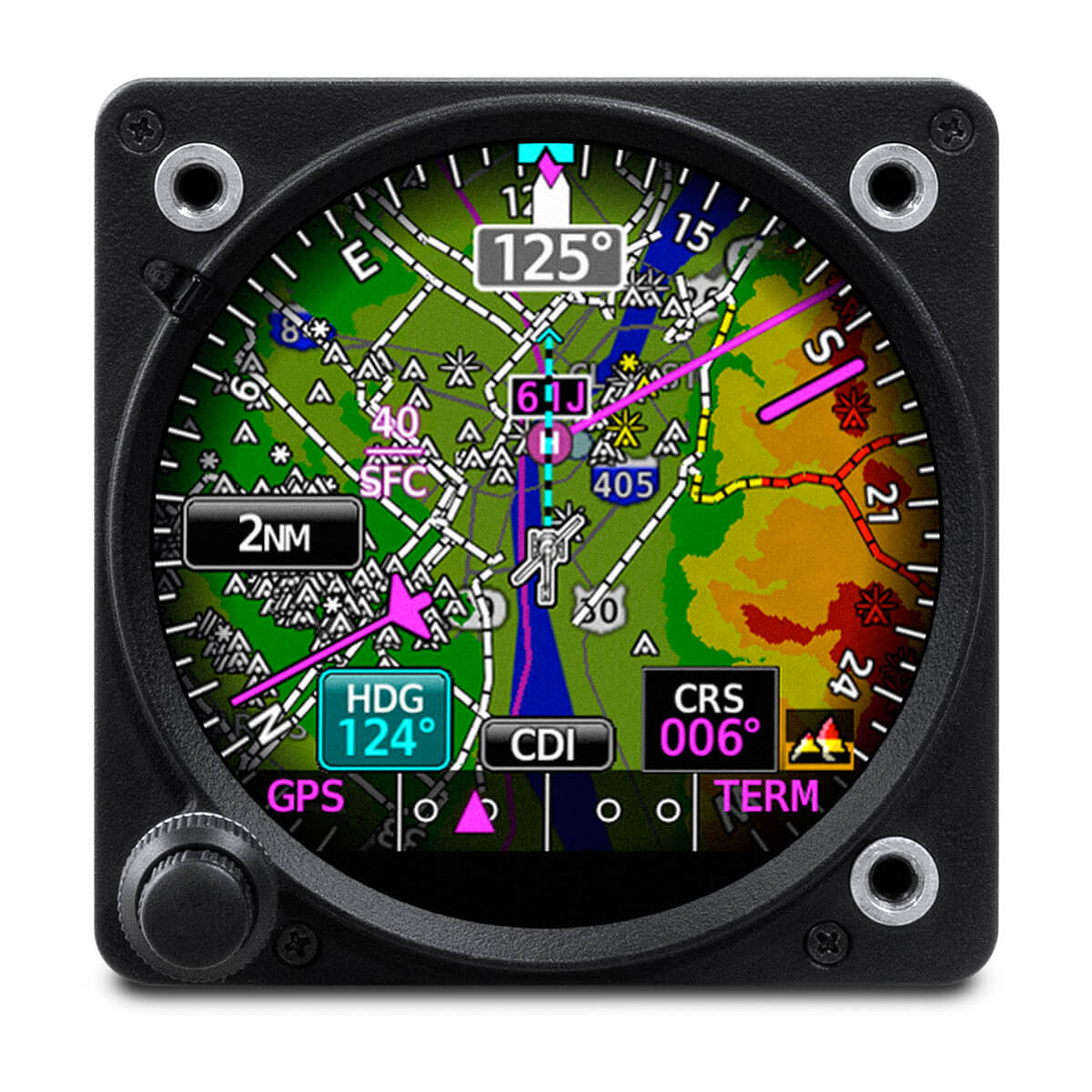 GI 275 for Helicopters Horizontal Situation Indicator (HSI)