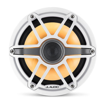 JL Audio® M6 Marine  Speakers 7.7\" with LED and White Sport Grille (M6-770X-S-GwGw-i)