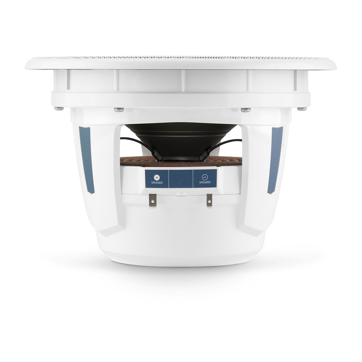 JL Audio® M6 Marine  Speakers 8.8\" with White Luxe Grille (Single) (M6-880X-L-GwSw-Single)