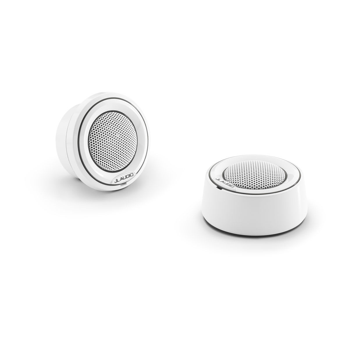 JL Audio® M6 Marine Component Tweeter 1\" with White Mounting Cups and White Trim Ring (M6-100CT-C/S-3Gw)
