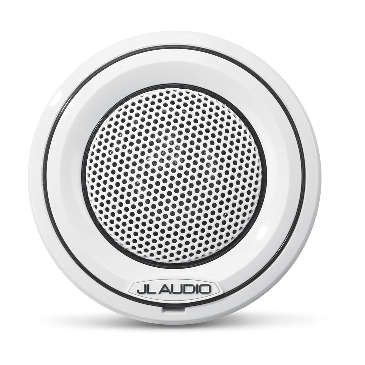 JL Audio® M6 Marine Component Tweeter 1\" with White Mounting Cups and White Trim Ring (M6-100CT-C/S-3Gw)