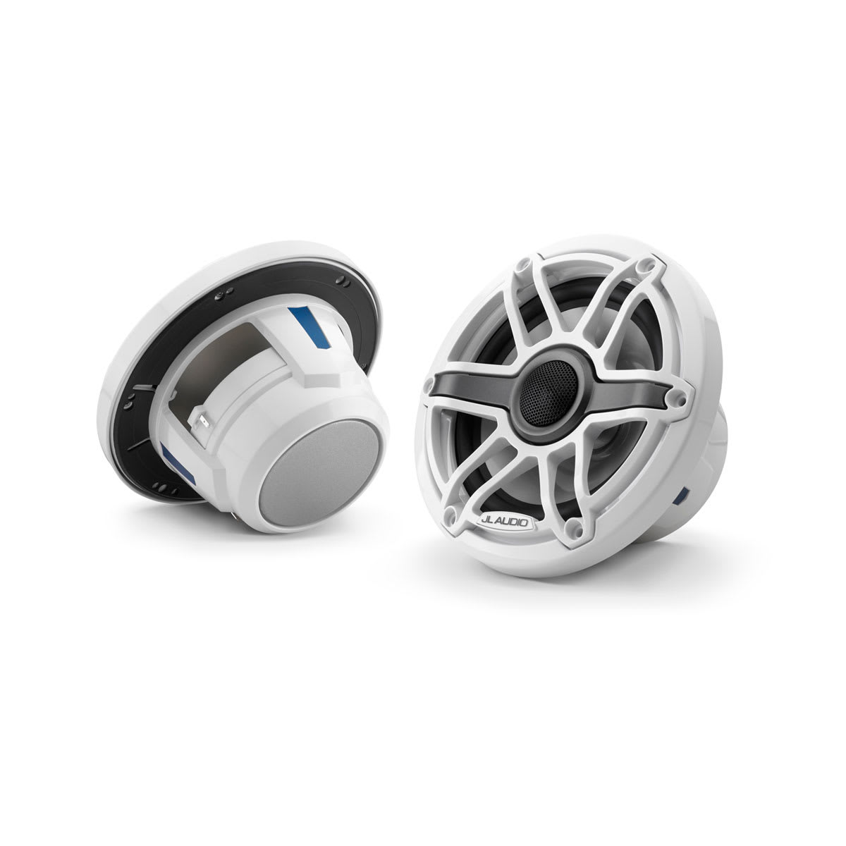 JL Audio® M6 Marine  Speakers 6.5\" with White Sport Grille (M6-650X-S-GwGw)