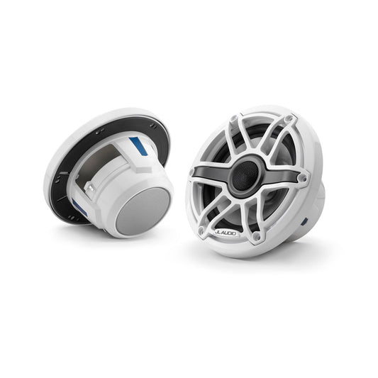 JL Audio® M6 Marine  Speakers 6.5\" with White Sport Grille (M6-650X-S-GwGw)