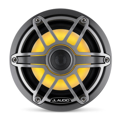 JL Audio® M6 Marine  Speakers 6.5\" with LED and Titanium Sport Grille (M6-650X-S-GmTi-i)
