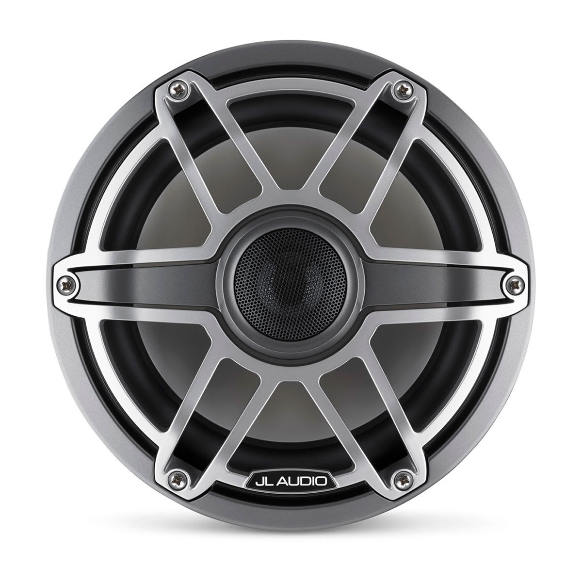 JL Audio® M6 Marine  Speakers 8.8\" with Titanium Sport Grille (M6-880X-S-GmTi)