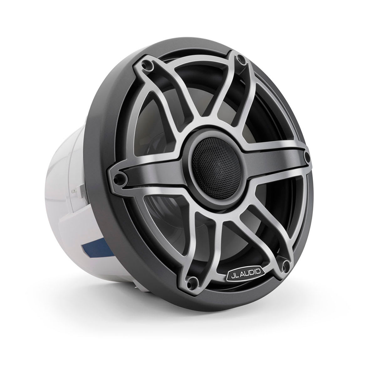 JL Audio® M6 Marine  Speakers 8.8\" with Titanium Sport Grille (M6-880X-S-GmTi)