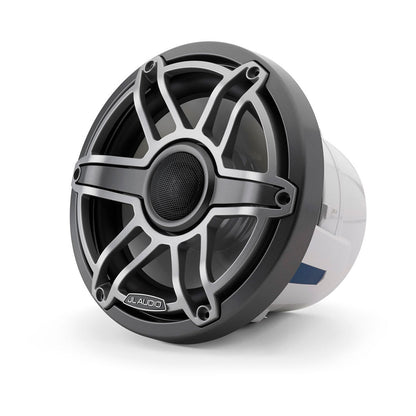 JL Audio® M6 Marine  Speakers 8.8\" with Titanium Sport Grille (M6-880X-S-GmTi)