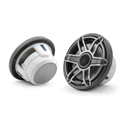 JL Audio® M6 Marine  Speakers 7.7\" with Titanium Sport Grille (M6-770X-S-GmTi)