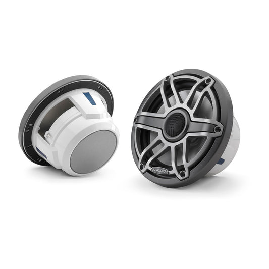 JL Audio® M6 Marine  Speakers 7.7\" with Titanium Sport Grille (M6-770X-S-GmTi)