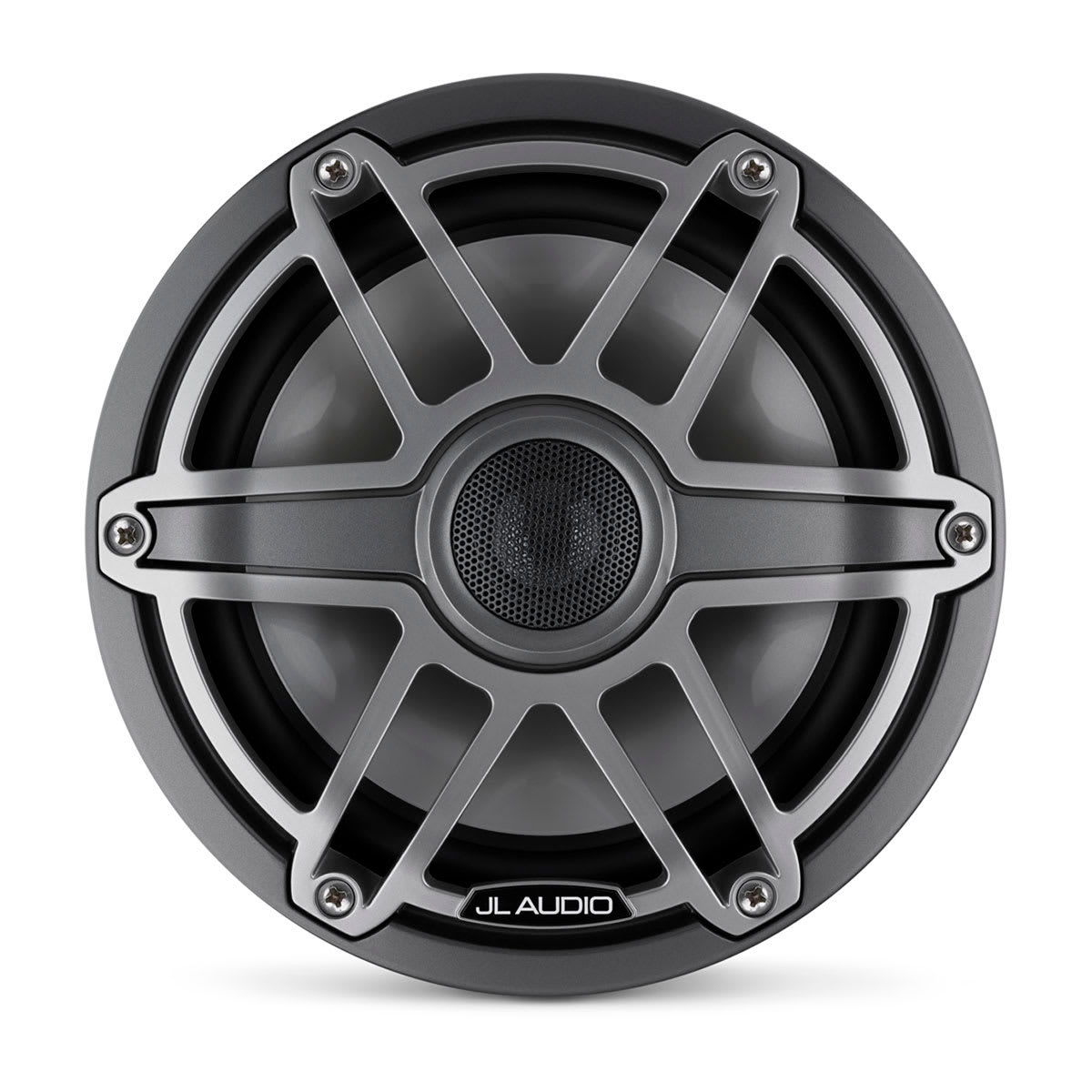JL Audio® M6 Marine  Speakers 7.7\" with Titanium Sport Grille (M6-770X-S-GmTi)