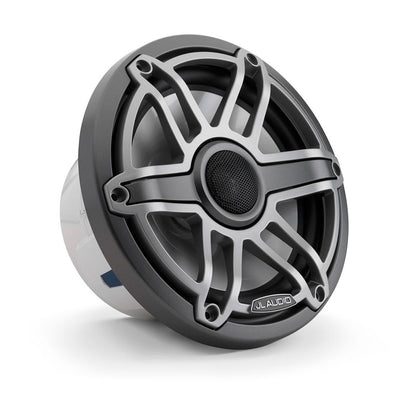 JL Audio® M6 Marine  Speakers 7.7\" with Titanium Sport Grille (M6-770X-S-GmTi)