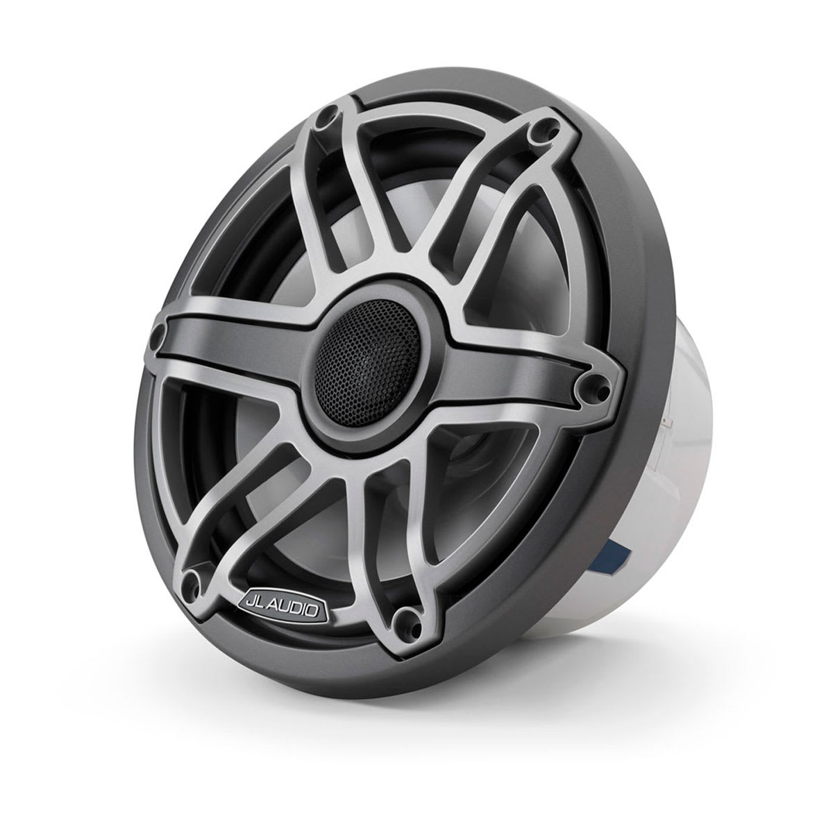 JL Audio® M6 Marine  Speakers 7.7\" with Titanium Sport Grille (M6-770X-S-GmTi)