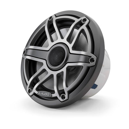 JL Audio® M6 Marine  Speakers 7.7\" with Titanium Sport Grille (M6-770X-S-GmTi)