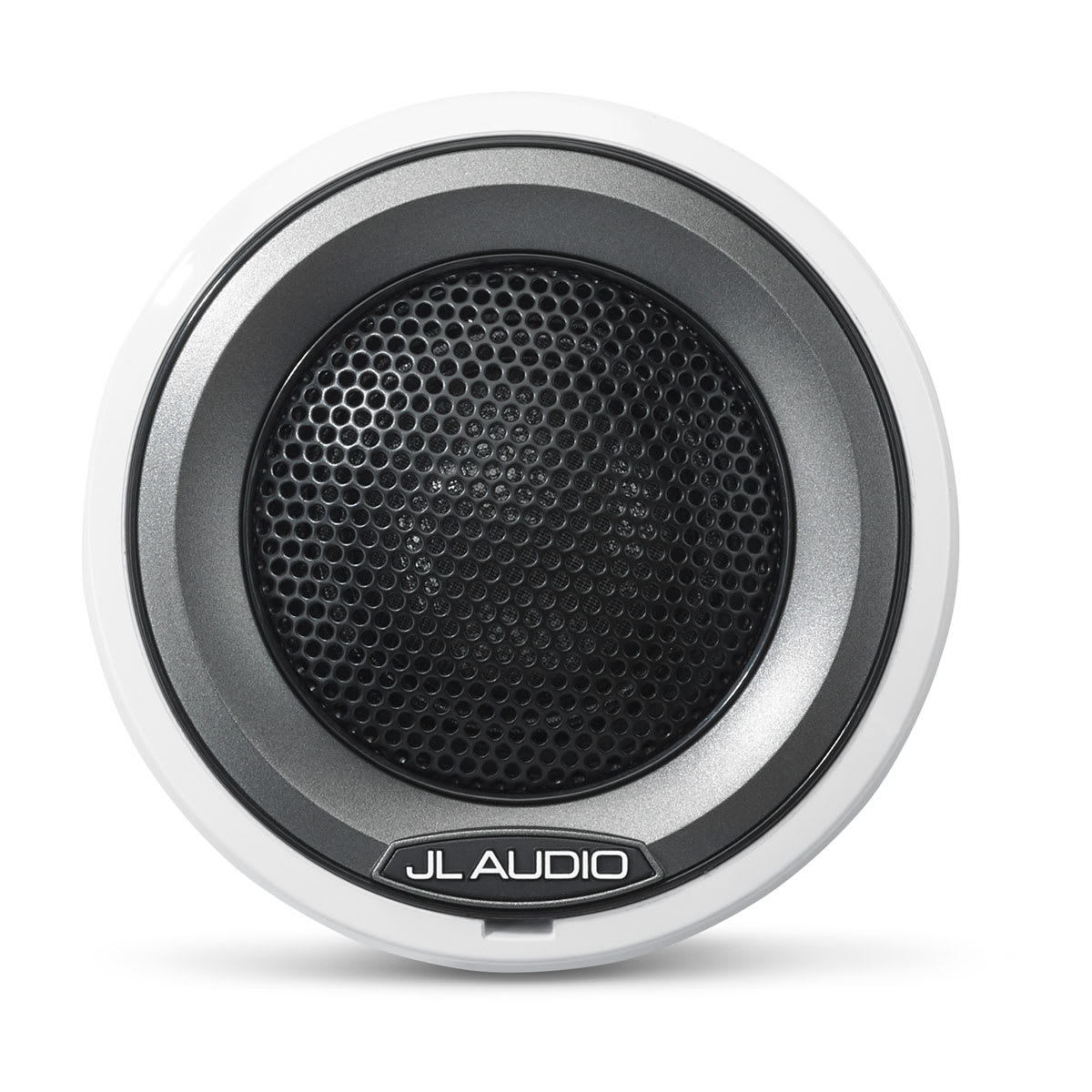 JL Audio® M6 Marine Component Tweeter 1\" with White Mounting Cups and Gray Trim Ring (M6-100CT-C/S-GwGm)