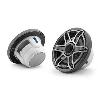JL Audio® M6 Marine  Speakers 6.5\" with Titanium Sport Grille (M6-650X-S-GmTi)
