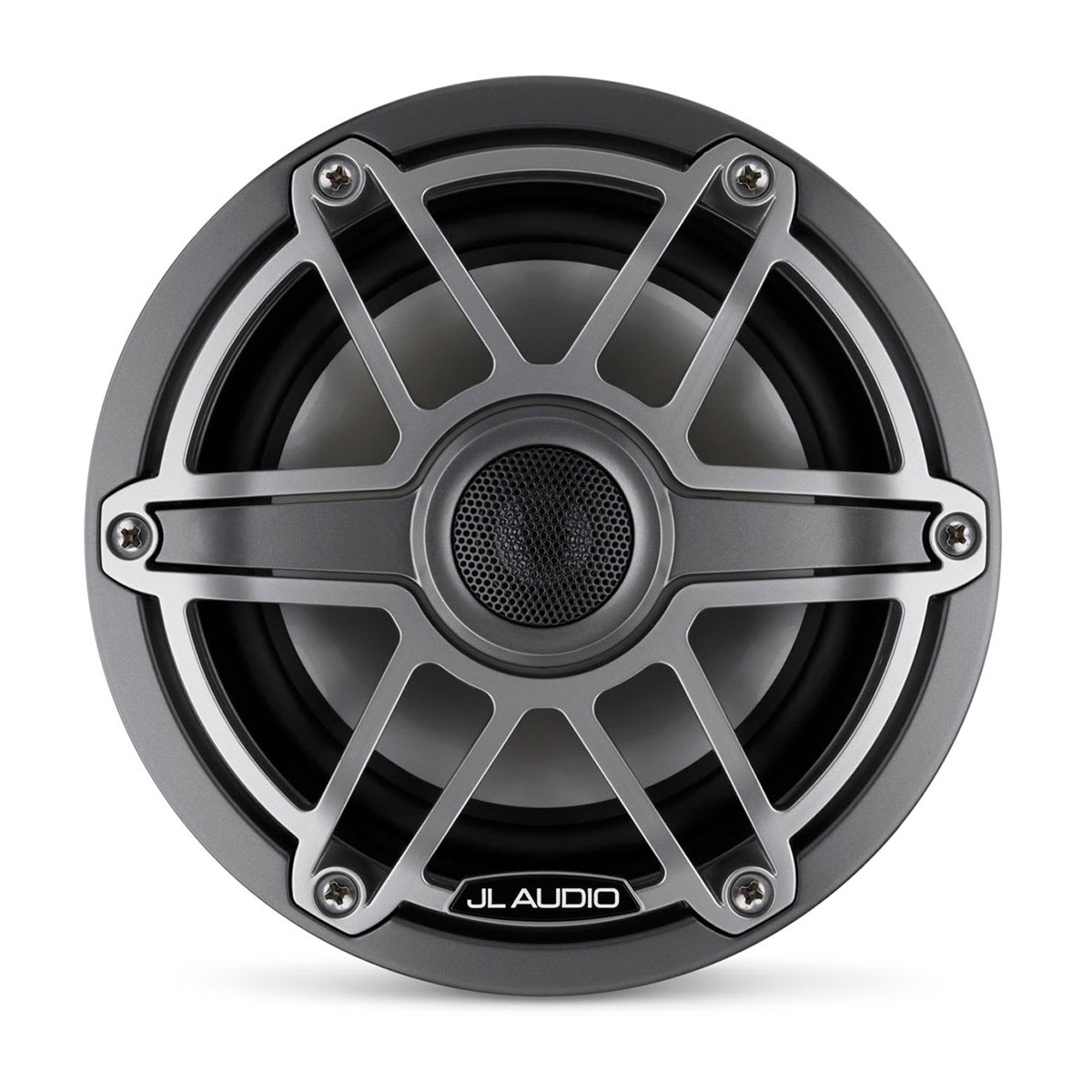 JL Audio® M6 Marine  Speakers 6.5\" with Titanium Sport Grille (M6-650X-S-GmTi)