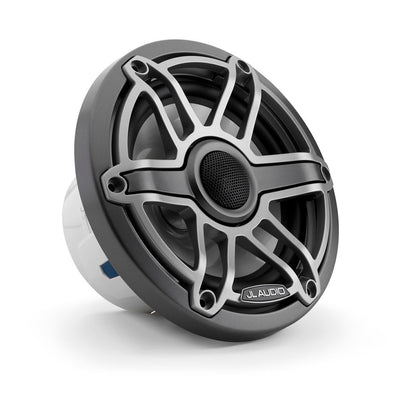JL Audio® M6 Marine  Speakers 6.5\" with Titanium Sport Grille (M6-650X-S-GmTi)