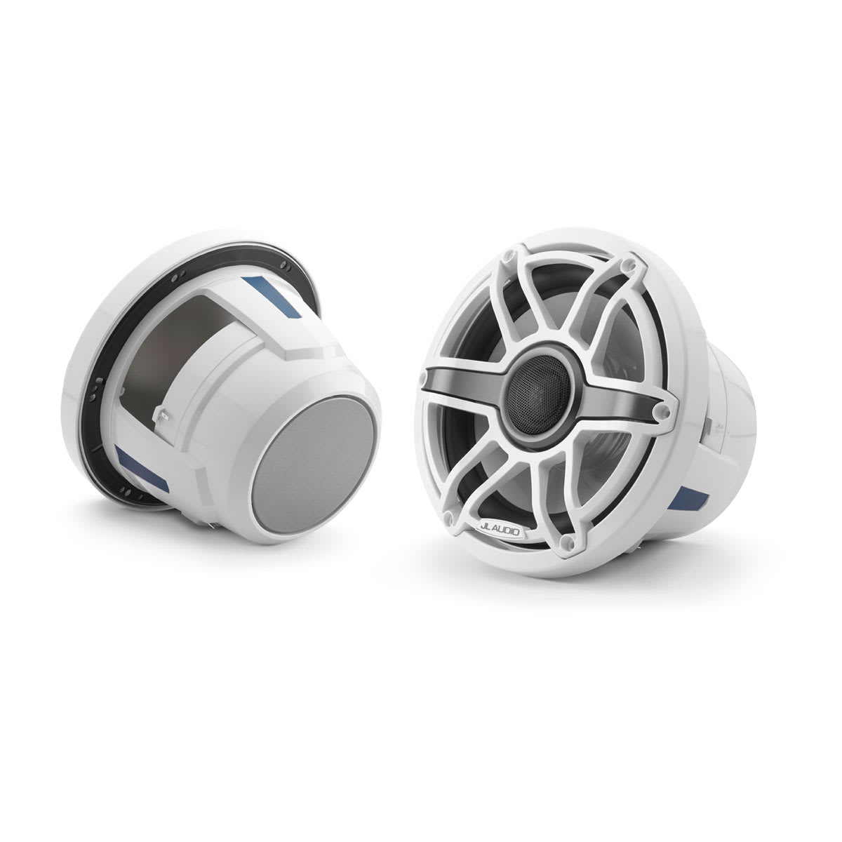 JL Audio® M6 Marine  Speakers 8.8\" with White Sport Grille (M6-880X-S-GwGw)