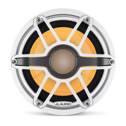 JL Audio® M6 Marine Subwoofer 8\" LED and White Sport Grille (M6-8IB-S-GwGw-i-4)