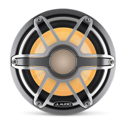 JL Audio® M6 Marine Subwoofer 8\" with LED and Titanium Sport Grille (M6-8IB-S-GmTi-i-4)