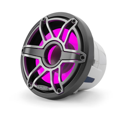 JL Audio® M6 Marine Subwoofer 8\" with LED and Titanium Sport Grille (M6-8IB-S-GmTi-i-4)