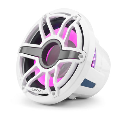 JL Audio® M6 Marine Subwoofer 10\" with LED and White Sport Grille (M6-10IB-S-GwGw-i-4)