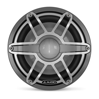 JL Audio® M6 Marine Subwoofer 10\" with Titanium Sport Grille  (M6-10B-S-GmTi-4)