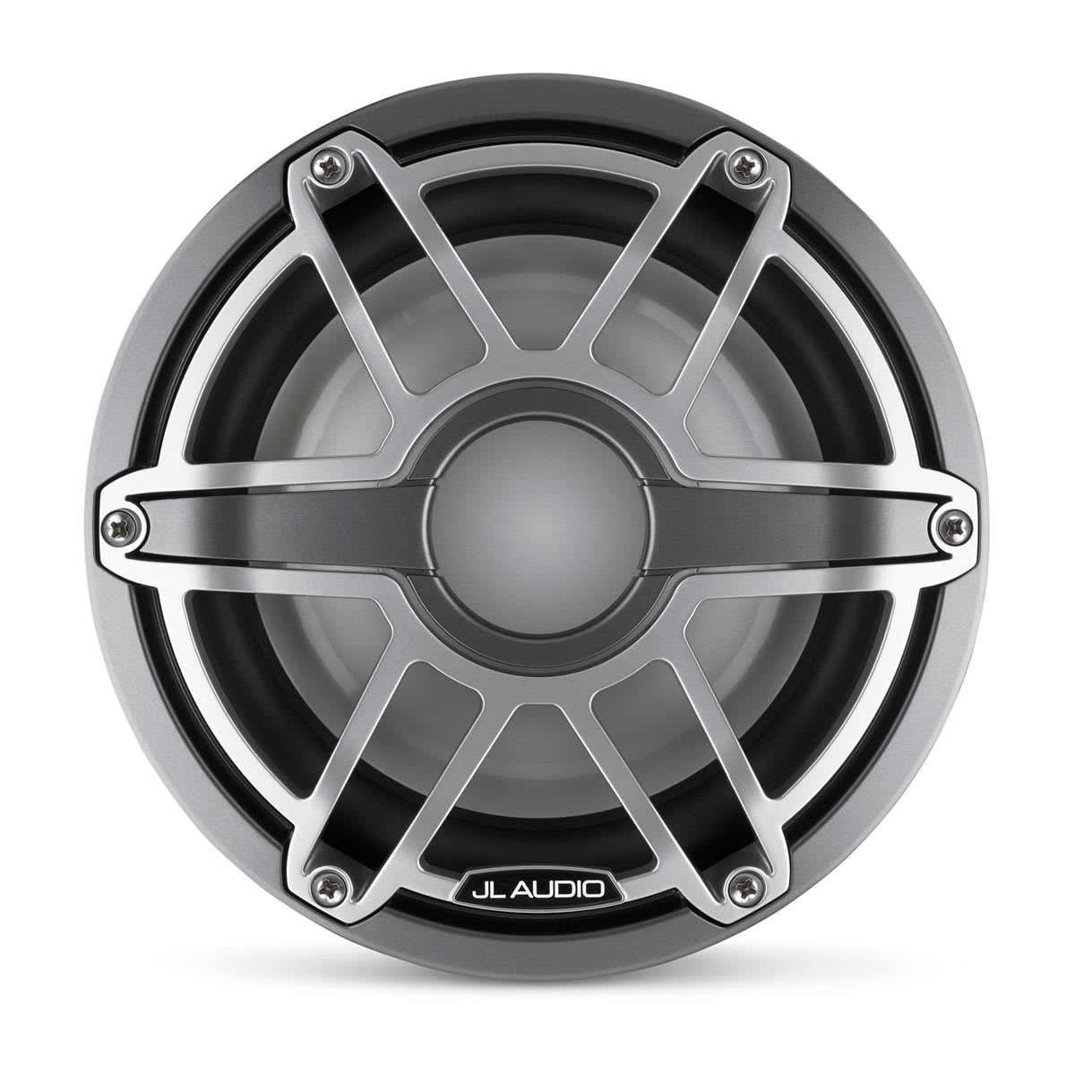 JL Audio® M6 Marine Subwoofer 8\" with Titanium Sport Grille (M6-8IB-S-GmTi-4)
