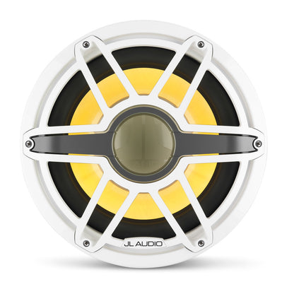 JL Audio® M7 Marine Subwoofer 12\" with LED and  White Sport Grille (M7-12IB-S-GwGw-i-4)