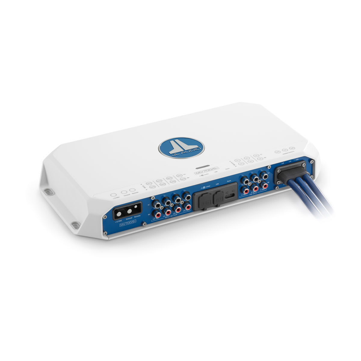 JL Audio® MVi Marine Amplifier 5 Channel Marine System Amplifier (700 watts) (MV700/5i)