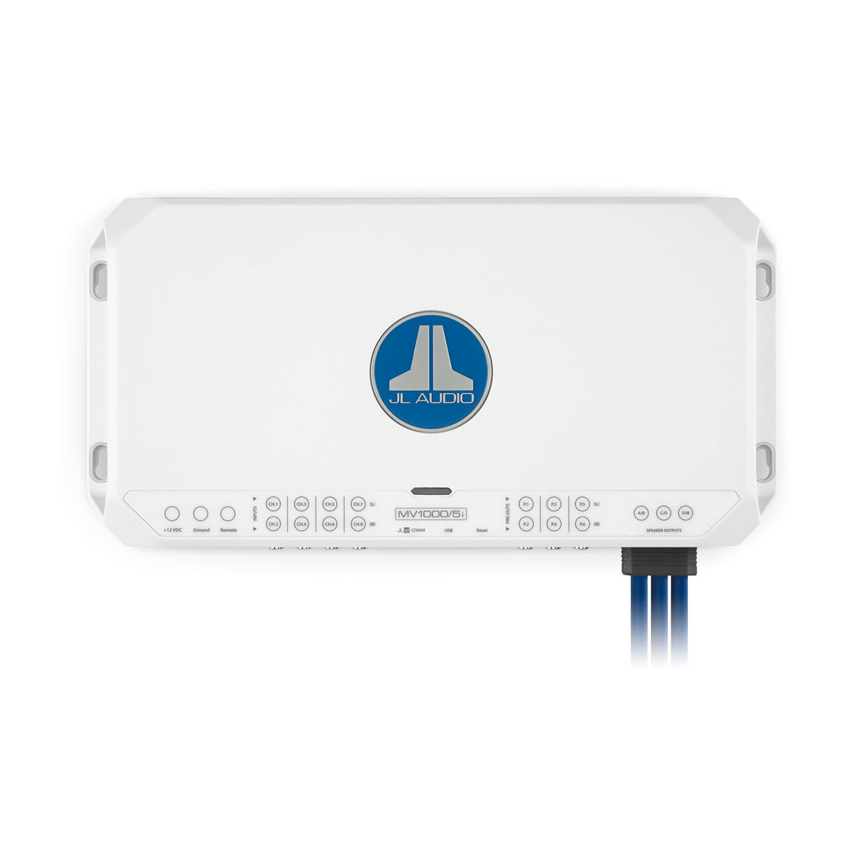 JL Audio® MVi Marine Amplifier 5 Channel Marine System Amplifier (1000 watts) (MV1000/5i)