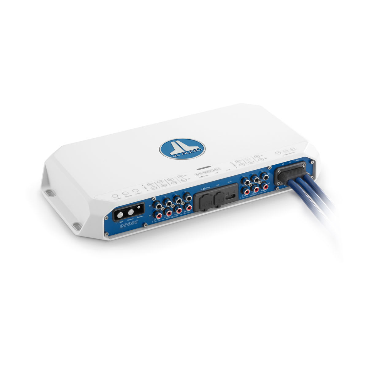 JL Audio® MVi Marine Amplifier 5 Channel Marine System Amplifier (1000 watts) (MV1000/5i)