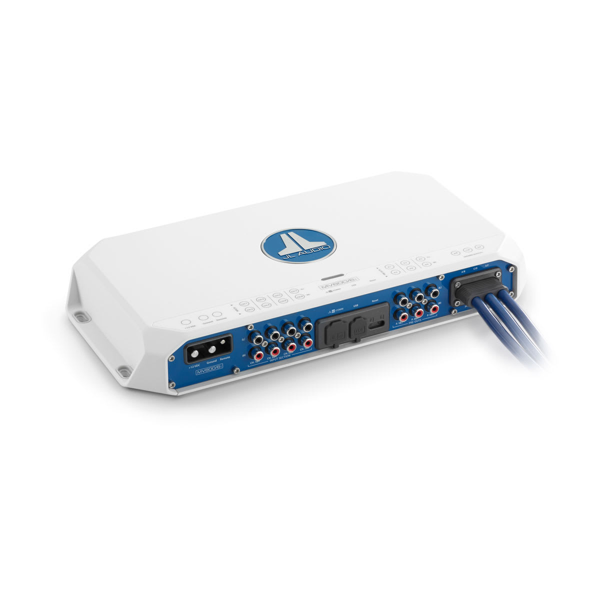JL Audio® MVi Marine Amplifier 6 Channel Full-range Marine Amplifier (600 watts) (MV600/6i)