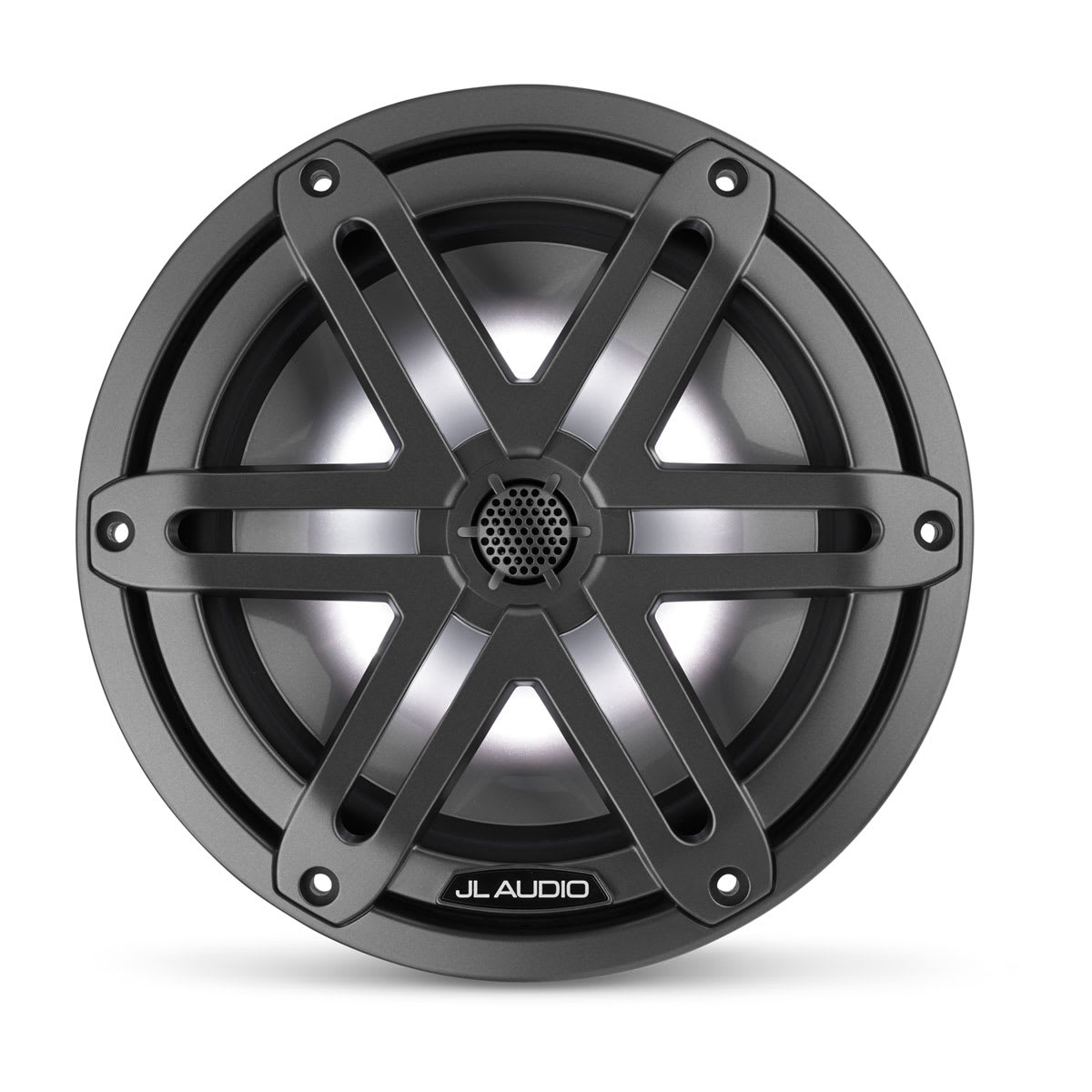 JL Audio® M3 Marine Speakers 7.7\" with LED and  Gray Sport Grille (M3-770X-S-Gm-i)