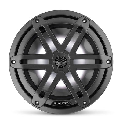 JL Audio® M3 Marine Speakers 7.7\" with LED and  Gray Sport Grille (M3-770X-S-Gm-i)