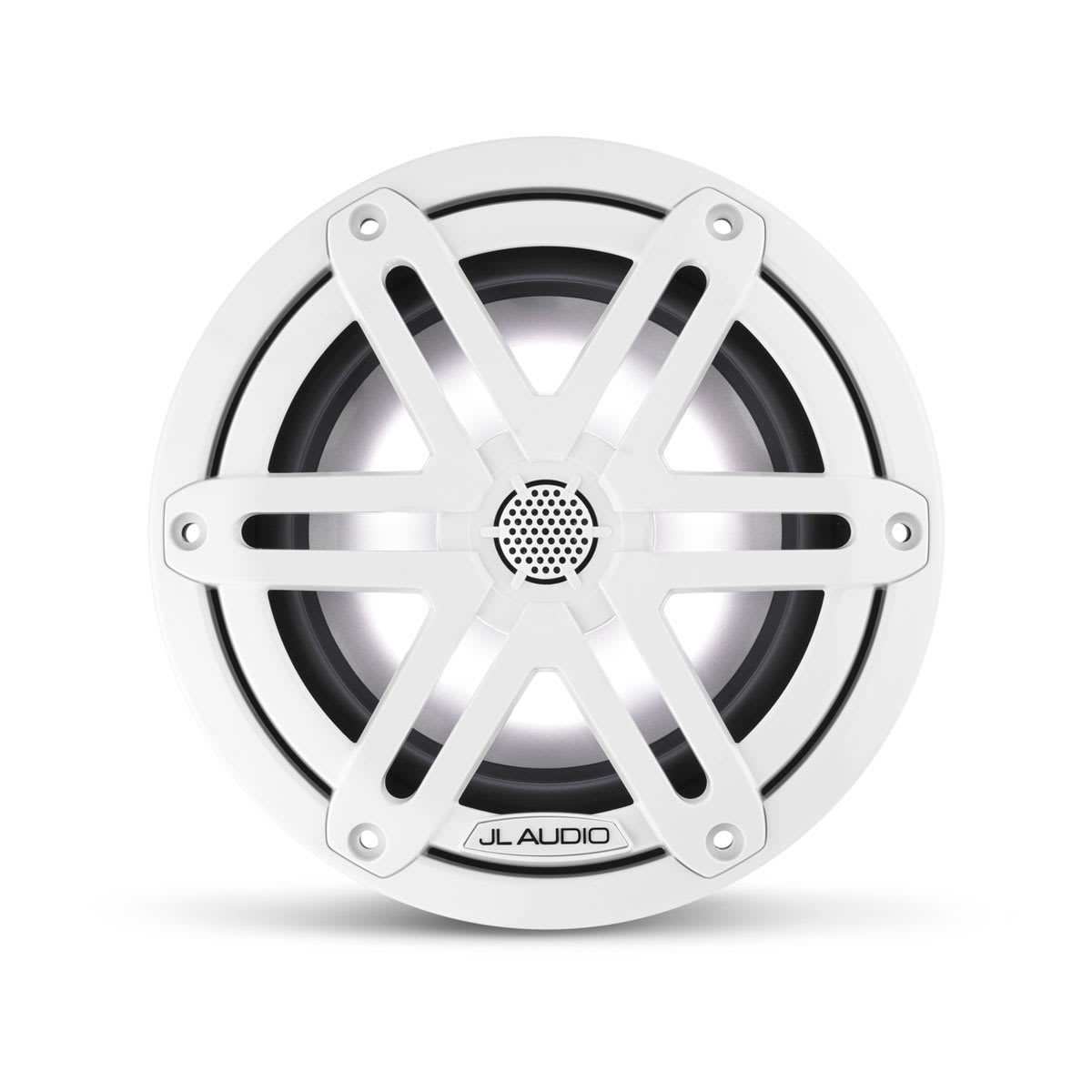 JL Audio® M3 Marine Speakers 6.5\" with LED and White Sport Grille (M3-650X-S-Gw-i)