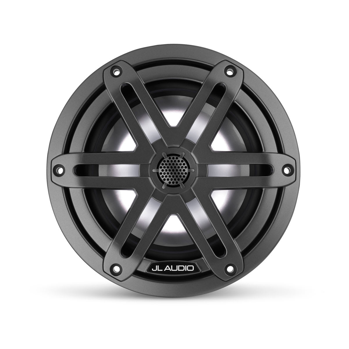 JL Audio® M3 Marine Speakers 6.5\" with LED and  Gray Sport Grille (M3-650X-S-Gm-i)