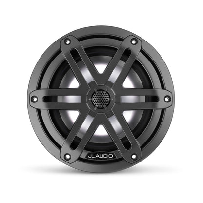 JL Audio® M3 Marine Speakers 6.5\" with LED and  Gray Sport Grille (M3-650X-S-Gm-i)