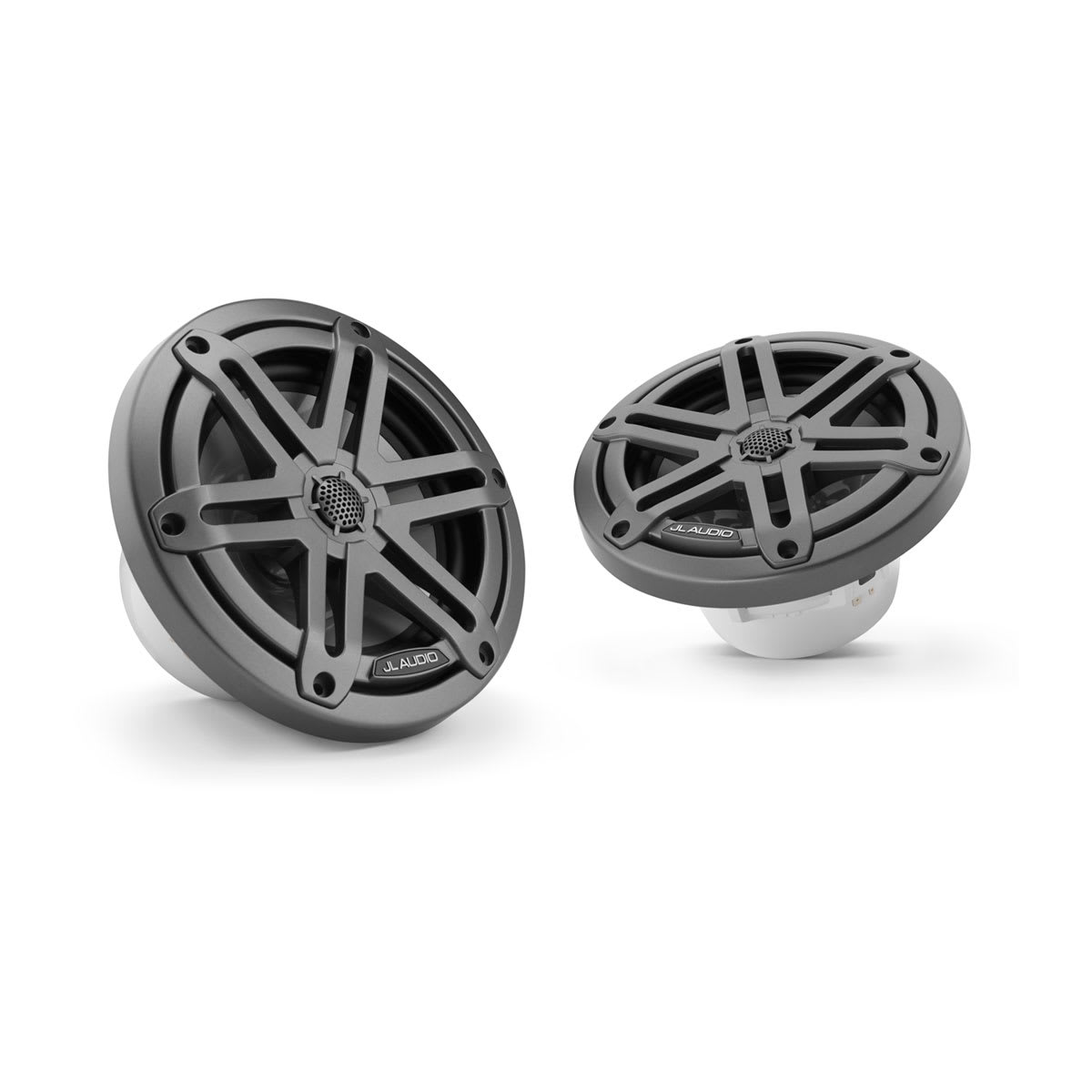 JL Audio® M3 Marine Speakers 6.5\" with Gray  Sport Grille (M3-650X-S-Gm)