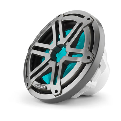 JL Audio® M3 Marine Subwoofer 10\" with LED and Gray Sport Grille (M3-10IB-S-Gm-i-4)