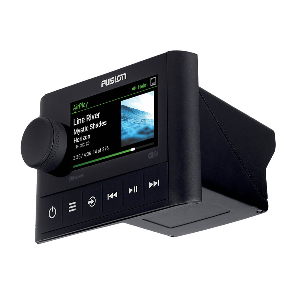 Fusion Apollo™ MS-SRX400 Marine Zone Stereo with Built-in Wi-Fi® and Ethernet With Built-in Wi-Fi® and Ethernet