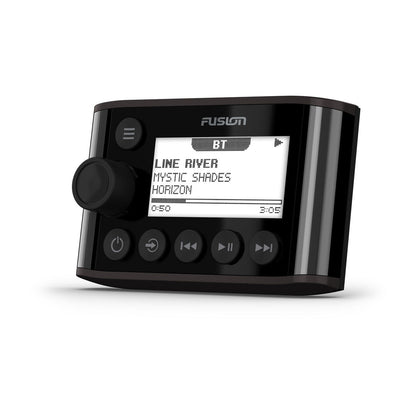Fusion® MS-NRX300, Black Marine Wired Remote with Connectivity to the NMEA 2000® Network Black Marine Wired Remote with Connectivity to the NMEA 2000® Network