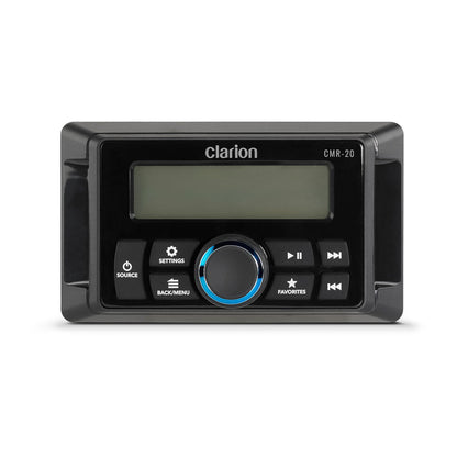 Clarion® Marine CMR-20 Wired Remote (CMR-20) With LCD Display (CMR-20)