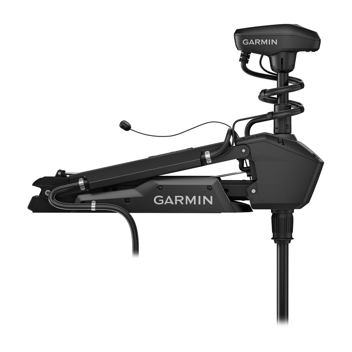 Force® Pro Trolling Motor Black 57\" Trolling Motor with Built-In GT56UHD-TR Transducer