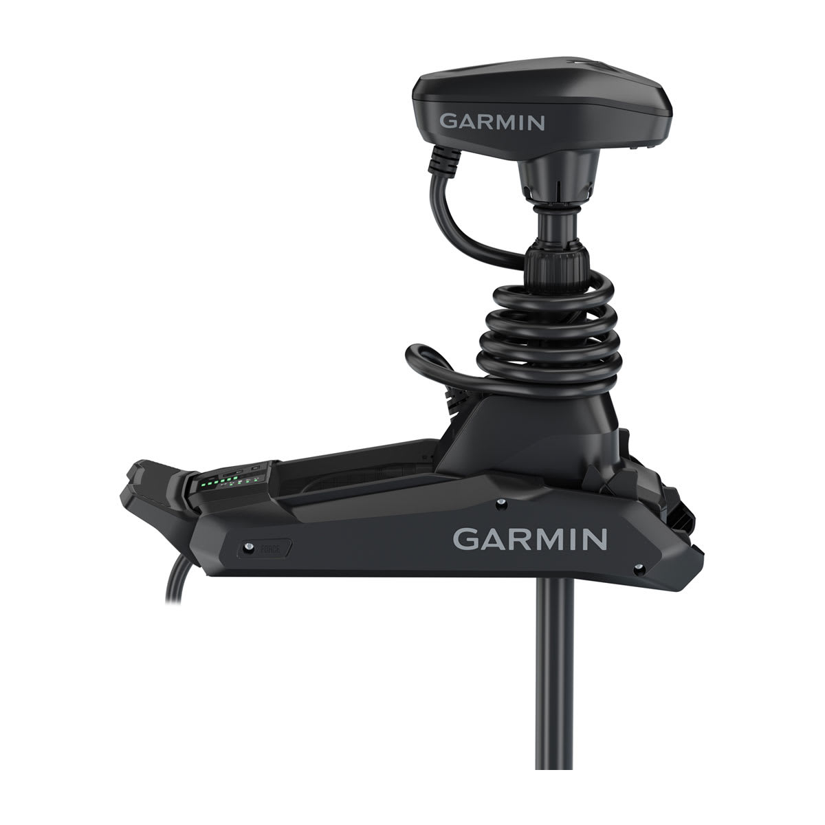 Force® Kraken Black Trolling Motor (48/63/75) 63\" with Remote Control and Built-in GT56UHD-TR Transducer