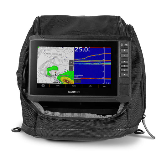 ECHOMAP™ UHD2 7" Ice Fishing Bundle Includes ECHOMAP™ UHD2 73sv and GT10HN-IF Transducer